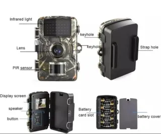 2 Cámaras de Caza Fototrampeo 32GB