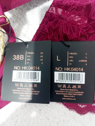 Conjunto Lencería Push Up 95B