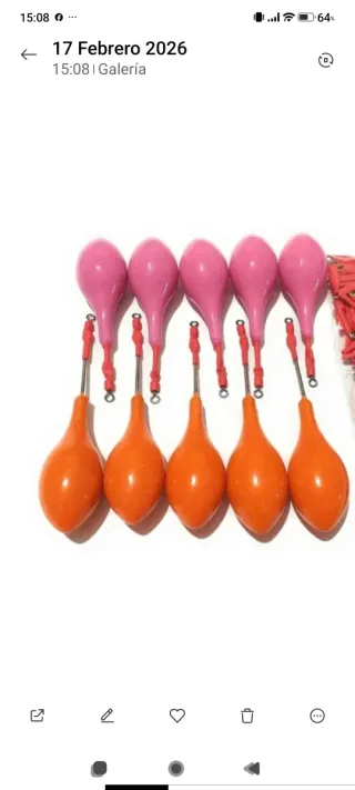 10 plomos de pesca