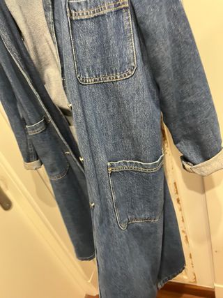 Chaqueta vaquera larga America Vintage Talla Única