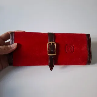 Joyero de viaje de piel