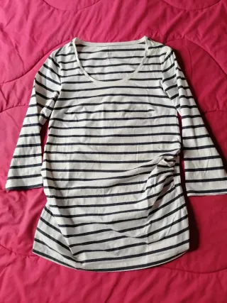 Camiseta premamá H&M rayas