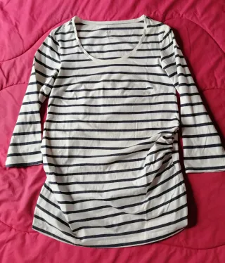 Camiseta premamá H&M rayas