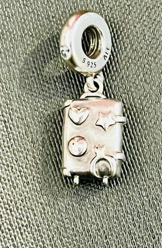 Pandora Charm Maleta Plata S925