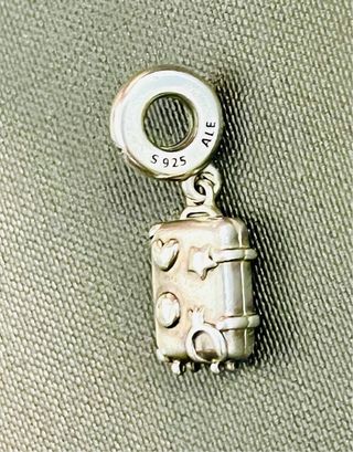Pandora Charm Maleta Plata S925