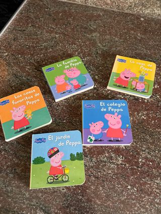 Lote 5 Cuentos Peppa Pig