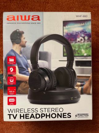 Auriculares Inalámbricos Aiwa Negros
