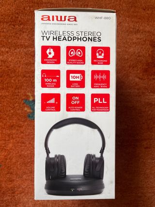 Auriculares Inalámbricos Aiwa Negros