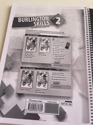 Libro burlington skill for bachillerato