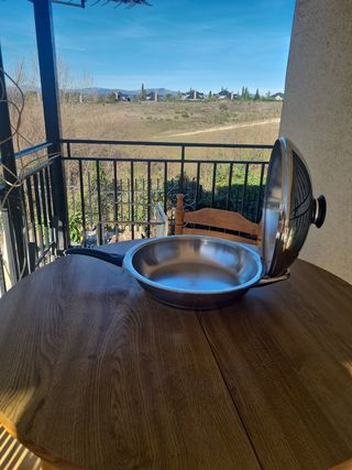 Sartén  AMC de 5 Litros . Diámetro 32. Con tapa: