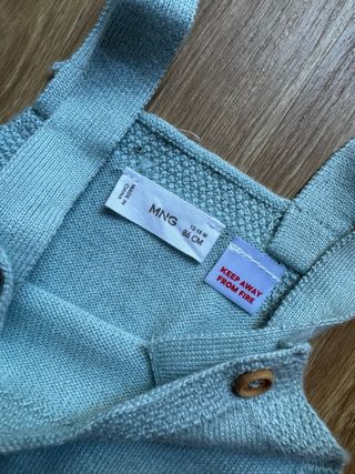 Peto largo punto bebé 12-18m Mango