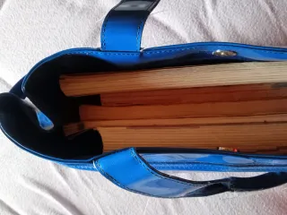 Bolso Armani Jeans Azul Charol