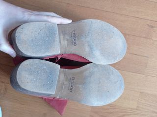 Botín Teja Rojo/Marrón T.39