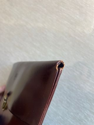 Carpeta Banco Español de Crédito Marrón