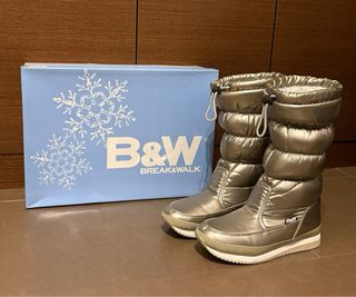 Botas de Nieve B&W Plateadas(rebajadas)