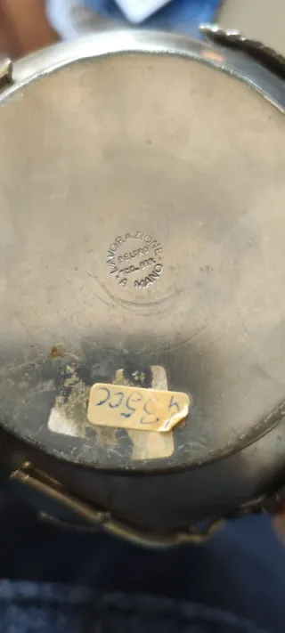 Set servizio peltro vintage