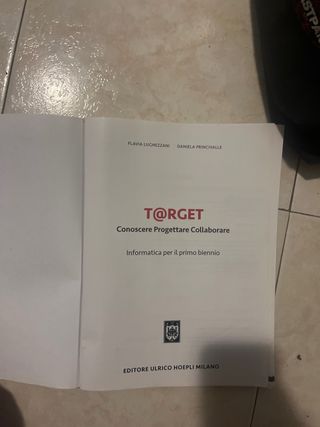 Libro informatica t@rget per il primo biennio