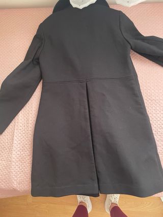 Abrigo Sfera Negro Largo