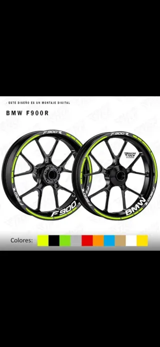 Adhesivos BMW F900R