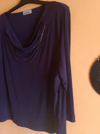 Blusa Latidelo morada 46-48