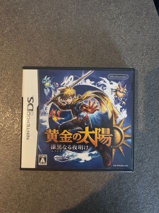 Golden Sun Oscuro Amanecer DS Japonés