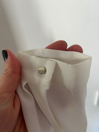 Blusa Reserved Encaje Blanco