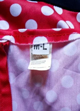 Disfraz Minnie Mouse adulto  Talla M/L