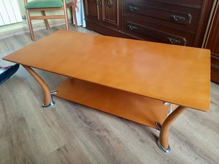 Mesa de centro madera maciza