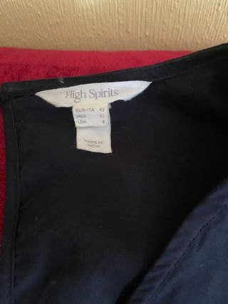 Vestido negro verano con volantes