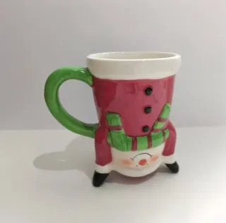 Tazza Pupazzo di Neve Natalizio