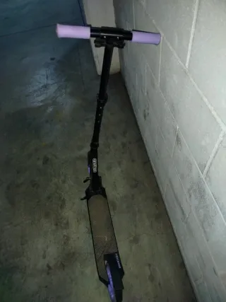 Patinete niña plegable morado