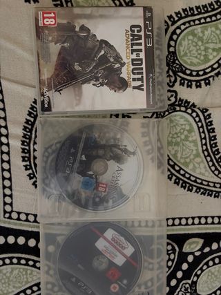 Lote 3 Juegos PS3: Call of Duty, Assassin's Creed