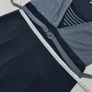 Vestito Elegante Bicolore Little Black Dress