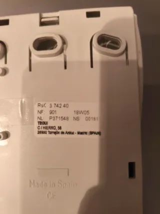 Telefonillo Tegui Blanco