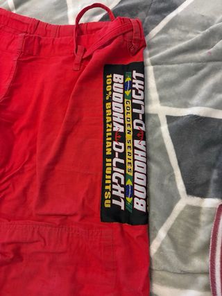 Kimono Jiu Jitsu Buddha Light Rojo