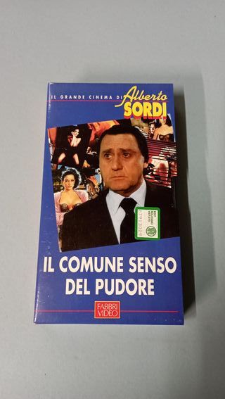 Il Comune Senso del Pudore Alberto Sordi Vhs