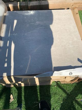 Plaqueta porcelana y rodapié Plaqueta 24 Ud 90/90