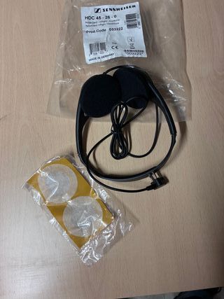 Sennheiser HDC45 NoiseGard Aviación NOS