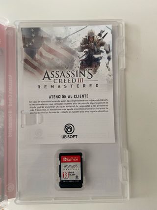 Assassin's Creed III Remastered Nintendo Switch
