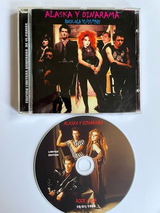 Alaska y Dinarama CD DIRECTO Rock-Ola 10/01/1985