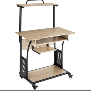 Mesa ordenador con ruedas