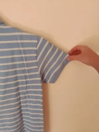 Polo Ralph Lauren Rayas Azul y Blanco