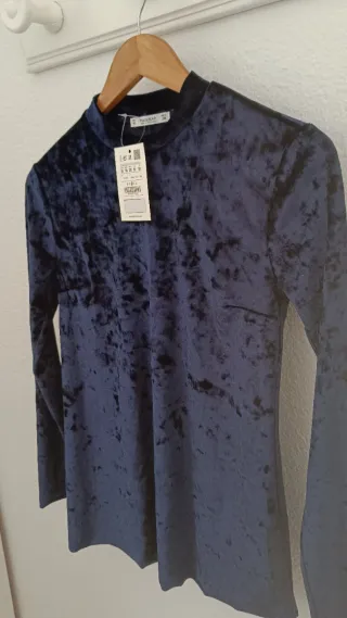 Top Terciopelo Pull&Bear