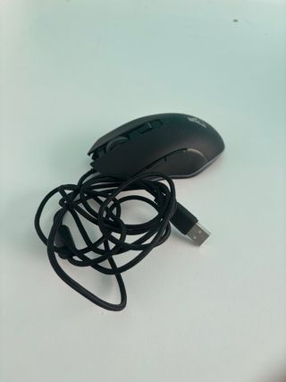 Alfombrilla y Ratón Mars Gaming Negro/Rojo