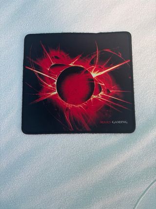 Alfombrilla y Ratón Mars Gaming Negro/Rojo