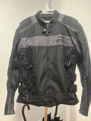 Chaqueta Harley-Davidson Negra y Gris