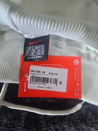 Pantalón chándal Nike blanco