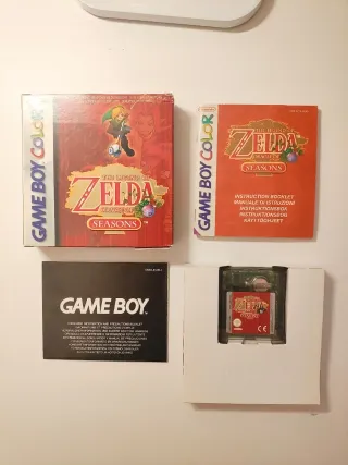 Zelda Oracle of Seasons Game Boy Color