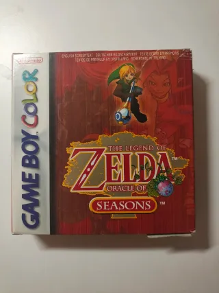 Zelda Oracle of Seasons Game Boy Color