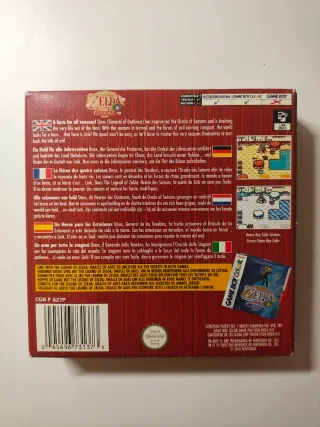 Zelda Oracle of Seasons Game Boy Color